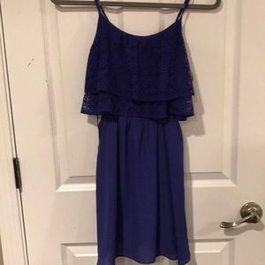 Royal Blue Layered dress